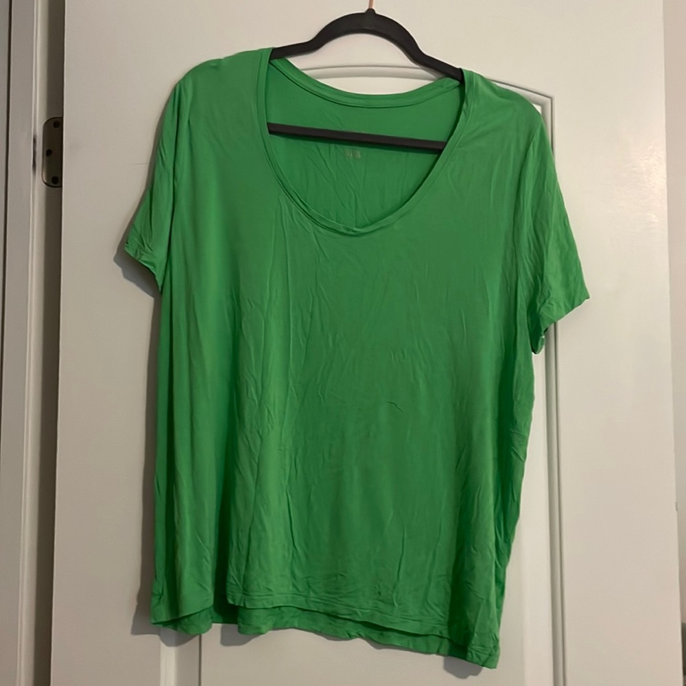 A New Day (Target) XXL Green Scoop Neck Tee